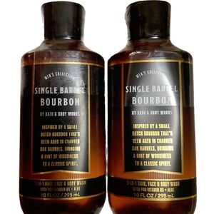 Bath & Body Works Single Barrel Bourbon 3-in-1 Wash - Black and Brown